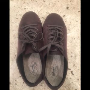 Clark’s Cloud Steppers Brown Shoes.